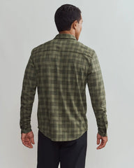 Hardy Flannel Shirt -- Sea Turtle Green Plaid
