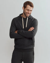 Heritage Midweight Hoodie -- Black Heather