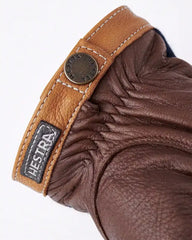 Hestra Deerskin Wool Tricot Glove -- Navy/Chocolate