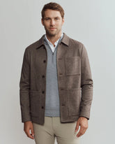 Highlands Chore Coat -- Savannah Tan/Chocolate Chip
