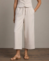 Horizon Crop Pant -- Sand