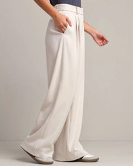 Horizon Wide Leg Trouser -- Sand