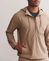 Invictus Ripstop Anorak -- Taupe Brown
