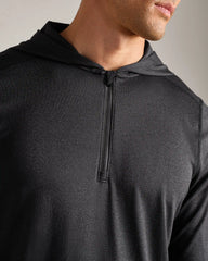 Invictus Training 1/4 Zip Hoodie -- Black