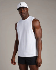 Invictus Training Tank -- Bright White