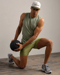 Invictus Training Sleeveless -- Dusty Sage Heather