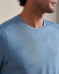 Invictus Training Tee V2 -- Deep Sea Blue Heather