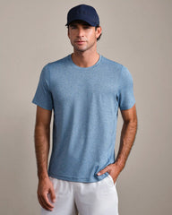 Invictus Training Tee V2 -- Deep Sea Blue Heather