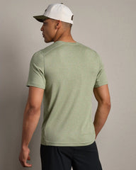 Invictus Training Tee V2 -- Dusty Sage Heather