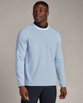 Links Golf Crew Neck -- Arctic Blue