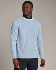 Links Golf Crew Neck -- Arctic Blue