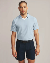 Links Golf Polo -- Arctic Blue