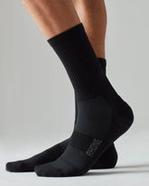 Essentials Mid Calf Sock -- Black