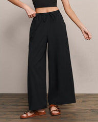 Mirage Ankle Pant -- Pure Black