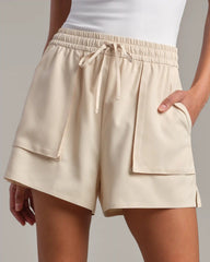 Mirage Pocket Short -- Linen