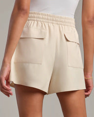 Mirage Pocket Short -- Linen