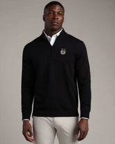 NBA Commuter® 1/4 Zip Sweater -- Black -- Milwaukee Bucks