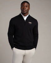 NBA Commuter® 1/4 Zip Sweater -- Black -- New Orleans Pelicans