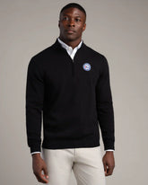 NBA Commuter® 1/4 Zip Sweater -- Black -- Philadelphia 76ers