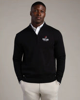 NBA Commuter® 1/4 Zip Sweater -- Black -- Portland Trailblazers