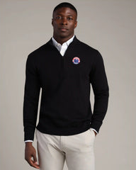 NBA Commuter® 1/4 Zip Sweater -- Black -- Washington Wizards