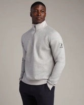 NBA Heritage Midweight 1/4 Zip -- Heather Gray -- Memphis Grizzlies