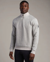 NBA Heritage Midweight 1/4 Zip -- Heather Gray -- Phoenix Suns