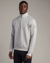 NBA Heritage Midweight 1/4 Zip -- Heather Gray -- Sacramento Kings