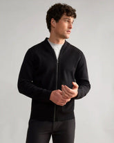 Navigator Knit Bomber -- Black