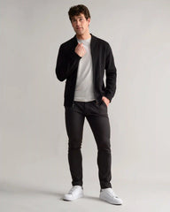 Navigator Knit Bomber -- Black