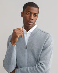 Navigator Knit Bomber -- Griffin Gray