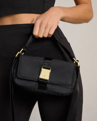 On The Daily Crossbody Bag -- Pure Black