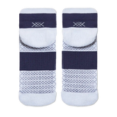Essentials No Show Sock -- Navy/Heather Gray