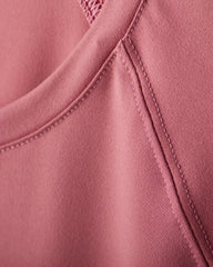 Reign Long Sleeve Tee -- Red Moscato