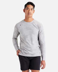 Reign Long Sleeve Tee -- Gray Heather Camo