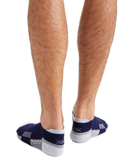 Essentials Ankle Sock -- Navy/Heather Gray