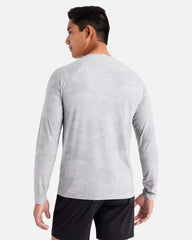 Reign Long Sleeve Tee -- Gray Heather Camo