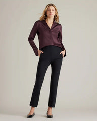 Party Blouse -- Brown Berry