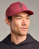 Peak Hat -- Dark Brick Red