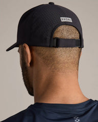 Peak Hat - Captain's Stitch -- Pure Black