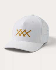 Peak Hat - Captain's Stitch -- White