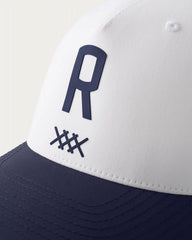 Peak Hat -- Navy/White
