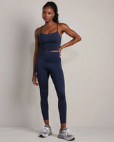 PowerShine Longline Bra -- Navy Blue