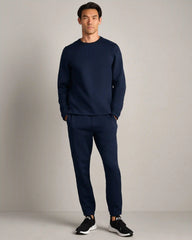 Quantum Crewneck -- True Navy