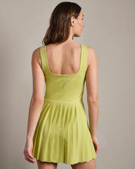 Rally Dress -- Citron Green