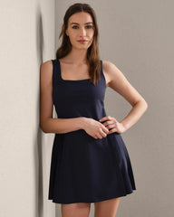 Rally Dress -- Navy Blue
