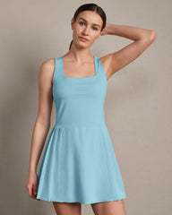 Rally Dress -- Pool Blue