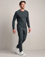 Reign Long Sleeve Tee -- Pine Gray