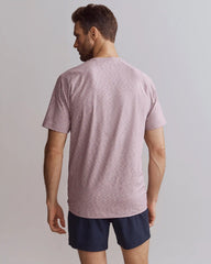 Reign Tee -- Discreet Mauve Space Dye