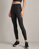 Revive™ 7/8 Legging -- Pure Black Houndstooth